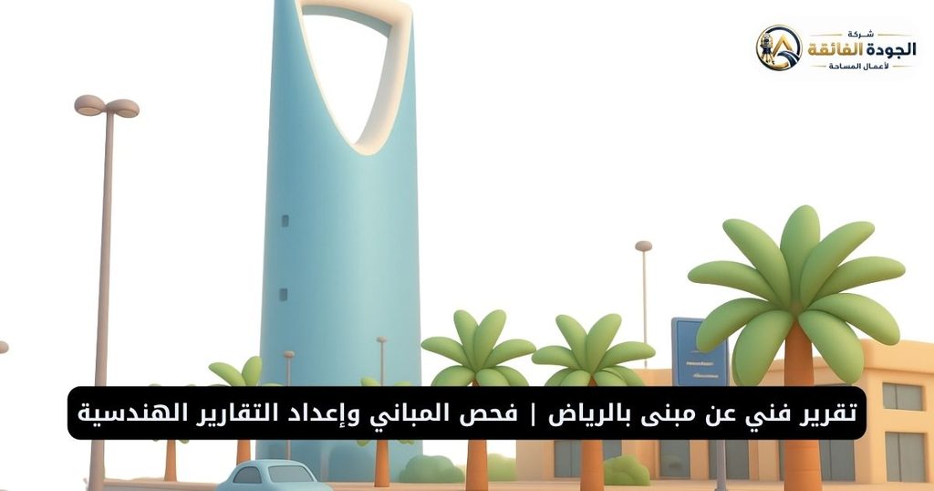 تقرير فني عن مبنى بالرياض
